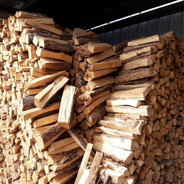 Palette de bûches bois de chauffage 30 cm Premium - 1,5stères rangés sec étuvé