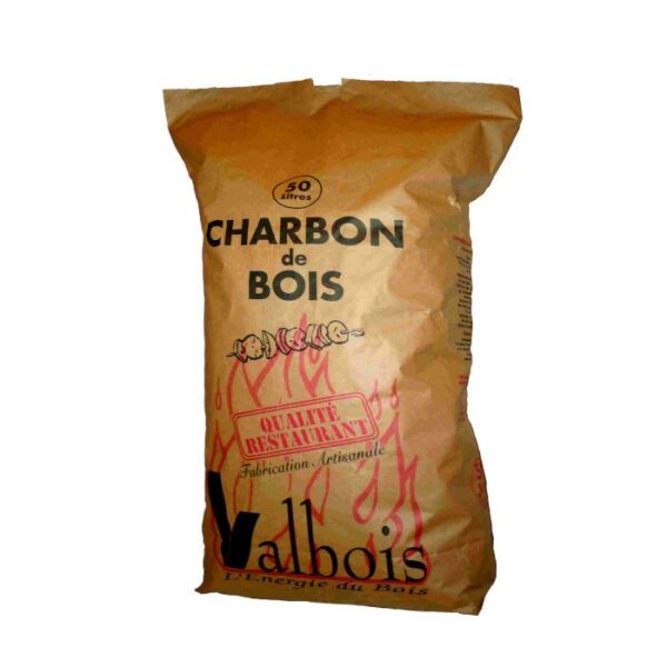 Lot Charbon de Bois Restauration 54 sacs de 50L