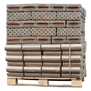 Palette Mixte de briquettes de bois Pini Kay + Nestro Mix (960Kg)