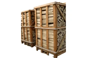 Palette bois de chauffage 40 CM – 3 stères – 2.25m3